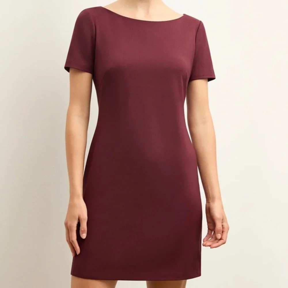 MM Lafleur Rosie Dress in Shiraz Wool Twill (Size 0) - Picture 1 of 3